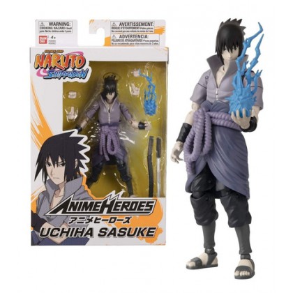 Naruto Shippuden Uchiha Sasuke - Anime Heroes Bandai